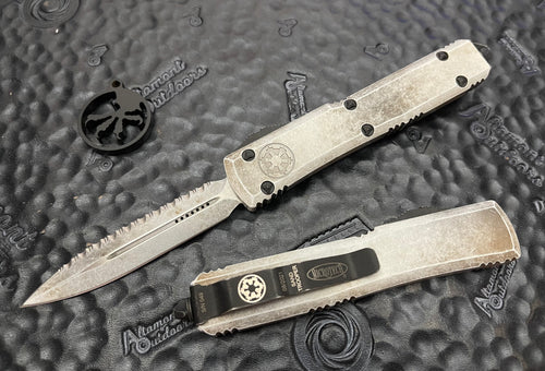 Microtech Ultratech Sandtrooper D/E Full Serrated 122-3SAD