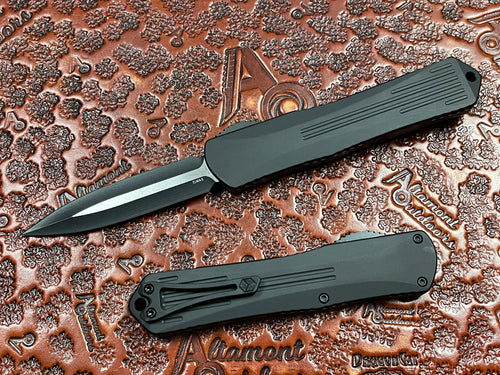 Heretic Manticore X Double Edge Two-Tone Black OTF  H032-10A-T