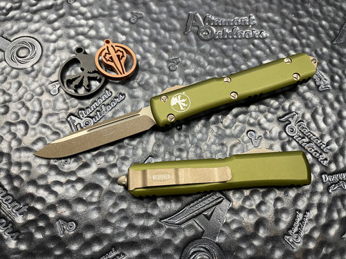 Microtech Ultratech S/E Standard OD Green Bronze Apocalyptic 121-13APOD