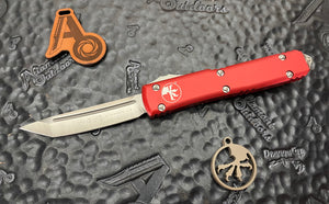 Microtech Ultratech Red Tanto T/E Satin 123-4RD