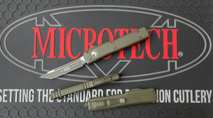 Microtech UTX-70 Tanto Cerakote OD Green 149-1COD